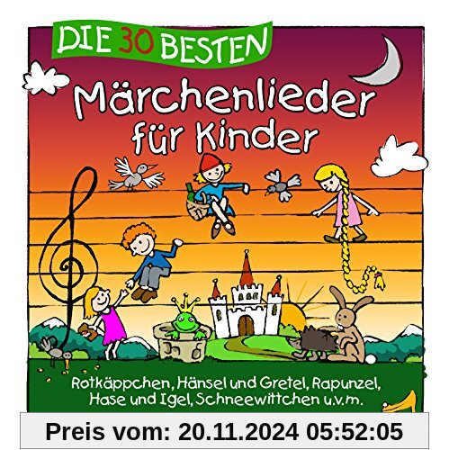 Die 30 besten Märchenlieder für Kinder