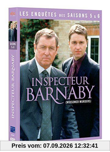 Coffret inspecteur barnaby, saisons 5 et 6 [FR Import]