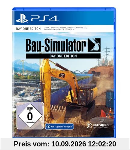 Bau-Simulator: Steelbook Day 1 - Edition (exklusiv bei amazon) - [PlayStation 4]