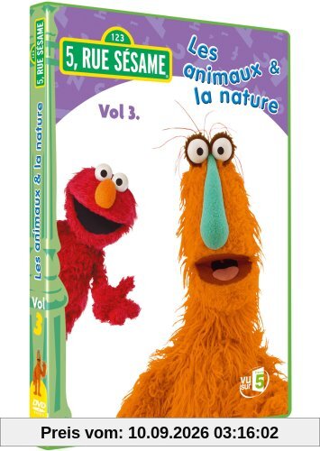 5, rue Sésame, vol. 3 : les animaux et la nature [FR Import]