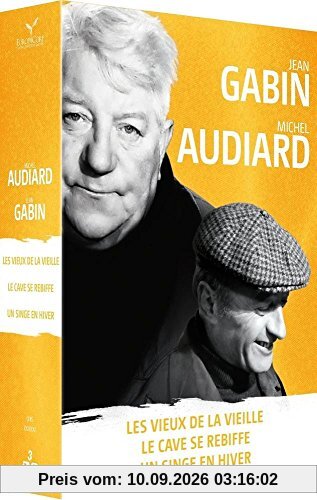 Coffret gabin / audiard : les vieux de la vieille ; le cave se rebiffe ; un singe en hiver [FR Import]