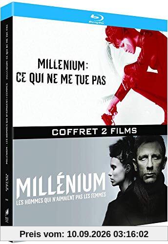 Millénium : Les Hommes Qui n'aimaient Pas Les Femmes + Ce Qui ne me Tue Pas [Blu-Ray]