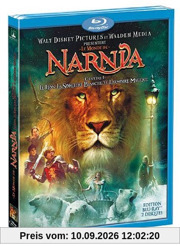 Le monde de Narnia - Chapitre 1 : Le lion, la sorcière blanche et l'armoire magique [Blu-ray] [FR IMPORT]