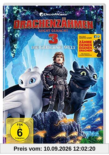 Drachenzähmen leicht gemacht 3 - Die geheime Welt (DVD)