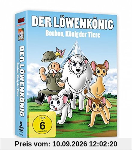 Der Löwenkönig - Boubou, König der Tiere - Gesamtausgabe [5 DVDs]