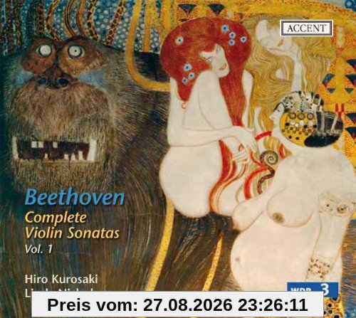 Hiro Kurosaki Ludwig Van Beethoven, Das Gesamtwerk Für Klavier Und Violine Vol. 1 (Op. 47 & 96)
