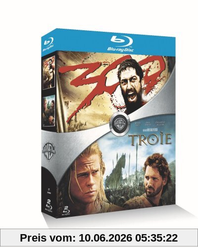 300 + Troie - Coffret 2 Blu-ray [Blu-ray] [FR Import]