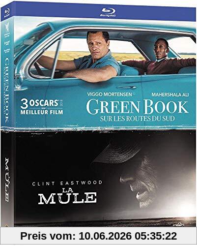Coffret 2 films : la mule ; green book - sur les routes du sud [Blu-ray] [FR Import]