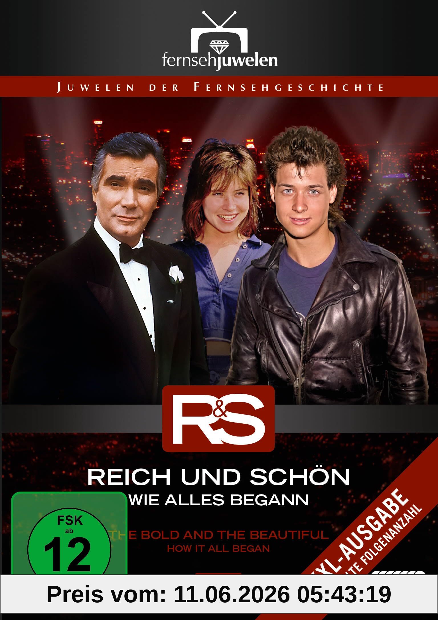 Reich und Schön - Box 12: Die klassischen Folgen 301-350 (XXL-Ausgabe mit doppelter Folgenanzahl: 50 Folgen) (Fernsehjuwelen) [7 DVDs]