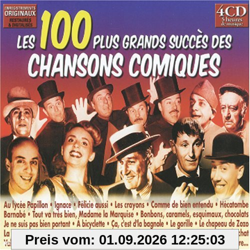 100 Succes Chansons Comiques