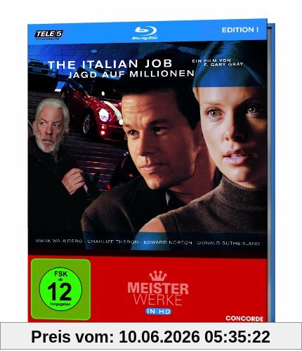 The Italian Job - Jagd auf Millionen - Meisterwerke in HD Edition 1/Teil 5 [Blu-ray]