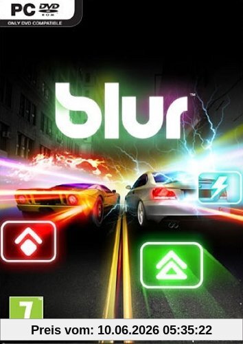 BLUR PC Spiel DEUTSCH, Anleitung Französisch