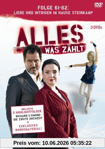 Alles was zählt - Box 4, Folgen 61-82 (3 DVDs)