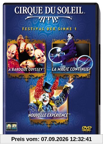 Cirque du Soleil - Festival der Sinne 1 [3 DVDs]
