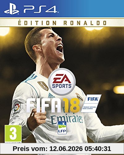 FIFA 18 Edition Ronaldo Jeu PS4