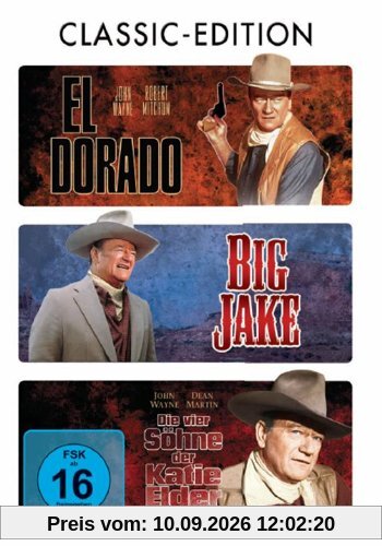 El Dorado / Big Jake / Die vier Söhne der Katie Elder [3 DVDs]