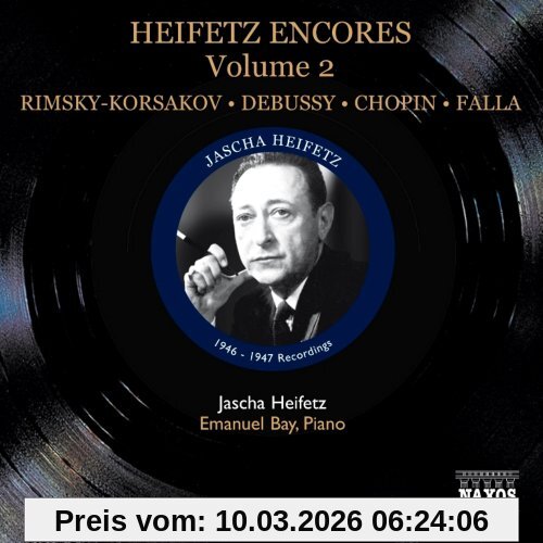 Jascha Heifetz Encores Vol.2