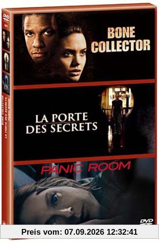 Bone Collector / La porte des secrets / Panic Room - Tripack 3 DVD