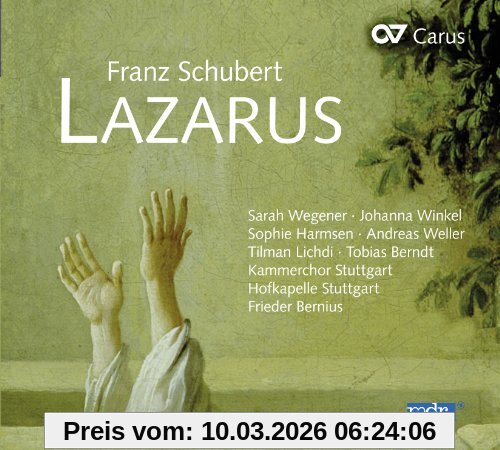 Frieder Bernius Schubert, Lazarus Oder, Die Feier Der Auferstehung D 689