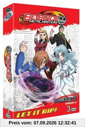 Beyblade Metal Masters saison 2 vol 2 coffret 3 DVD