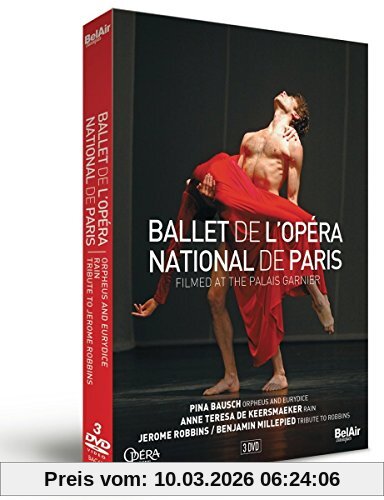 Christoph Willibald Gluck Ballet De LOpéra National De Paris [3 DVDs]