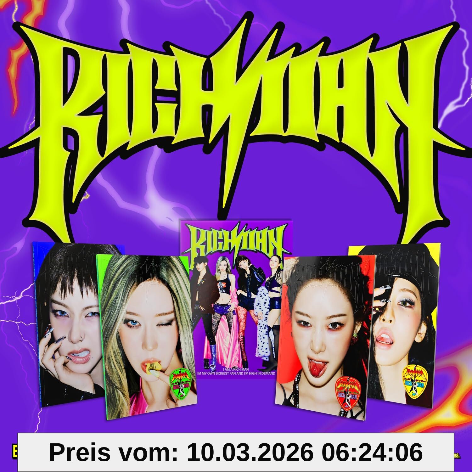 Aespa The 6th Mini Album 'Rich Man' (Magazin Ver.)