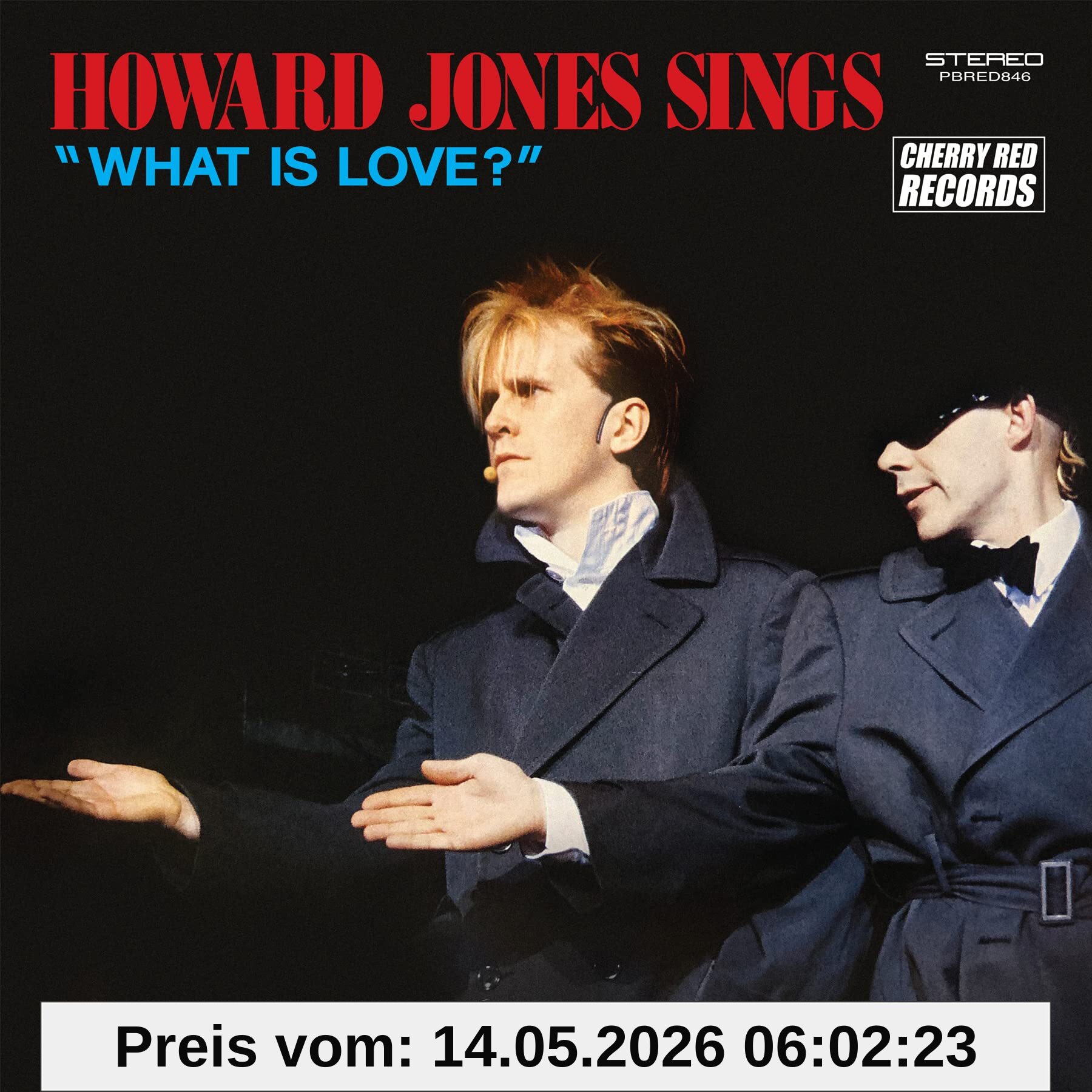 Howard Jones Sings What Is Love (Blue Vinyl)