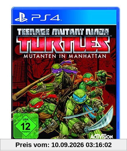 Teenage Mutant Ninja Turtles: Mutanten in Manhattan - [PlayStation 4]