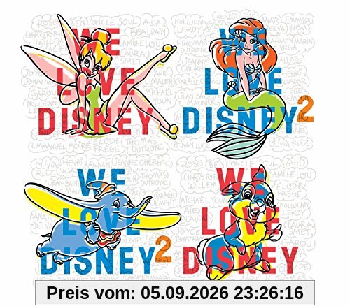 We Love Disney 1 + 2 (2cd+2dvd Titage Limite)