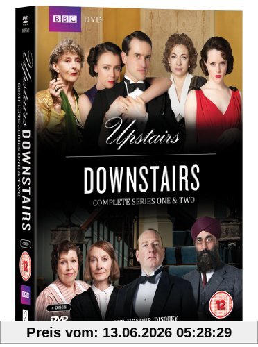 Euros Lyn Upstairs Downstairs - Series 1 & 2 [4 Dvd Box Set] [Uk Import]