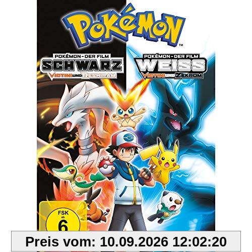 Pokémon - Der Film: Schwarz - Victini und Reshiram / Weiß - Victini und Zekrom [2 DVDs]