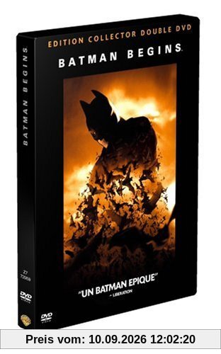 Batman Begins - Édition Prestige 2 DVD [inclus le CD de la BO du film) [FR Import]