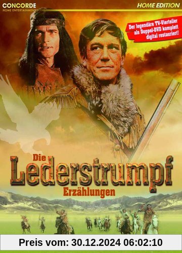 Die Lederstrumpf Erzählungen (2 DVDs) - Die legendären TV-Vierteiler