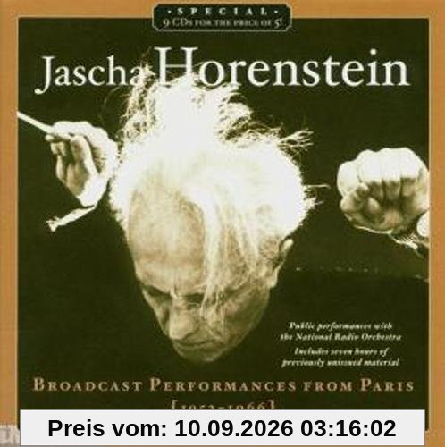 Jascha Horenstein - Rundfunkaufnahmen Paris 1952-1