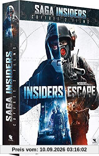 Coffret insiders 1 et 2 : insiders ; escape plan [FR Import]