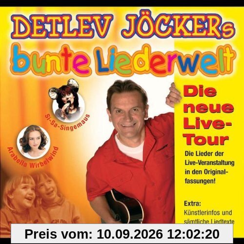 Detlev Jöckers bunte Liederwelt. Die neue Live-Tour. CD
