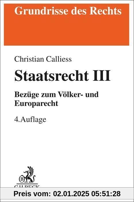 Staatsrecht III