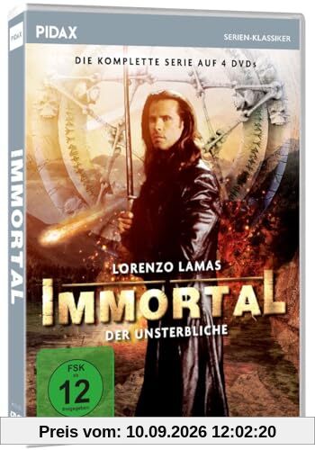 Immortal - Der Unsterbliche / Die komplette 22-teilige Fantasyserie mit Lorenzo Lamas (Pidax Serien-Klassiker) [4 DVDs]