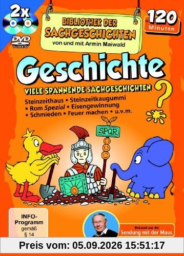 Bibliothek der Sachgeschichten - Geschichte - Schuber [2 DVDs]
