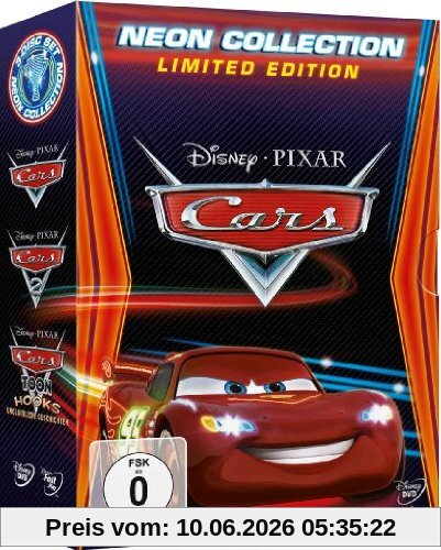 Cars/Cars 2/Hooks unglaubliche Geschichten - Neon Collection [Limited Edition] [3 DVDs]