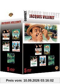 Coffret Jacques Villeret 5 DVD : Effroyables jardins / Les Enfants du marais / Malabra princess / Un crime au paradis / Vipère au poing