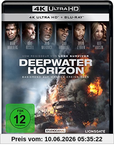 Deepwater Horizon  (4K Ultra-HD) (+ Blu-ray)