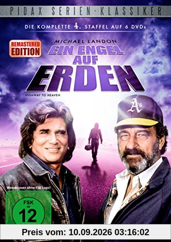 Ein Engel auf Erden - Staffel 4 (Highway To Heaven) - Remastered-Edition / Die komplette 4. Staffel der Kult-Serie mit Michael Landon (Pidax Serien-Klassiker) [6 DVDs]