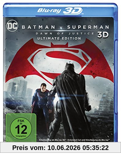 Batman v Superman: Dawn of Justice - Ultimate Edition [3D Blu-ray]