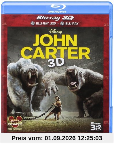John Carter [Blu-ray 3D]