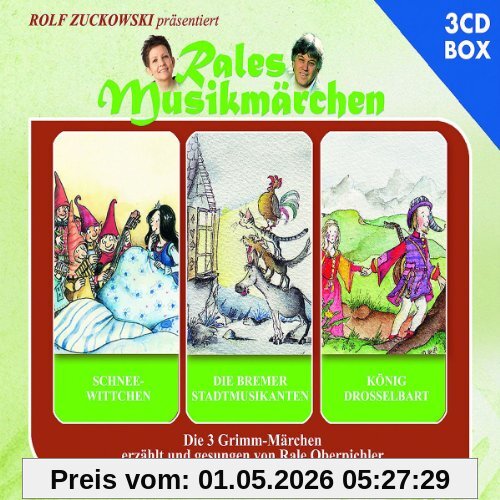 Schneewittchen,Die Bremer Stadtmusikanten,König Drosselbart