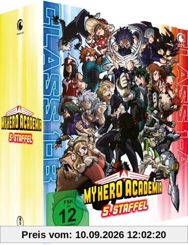 My Hero Academia - Staffel 5 - Vol.1 - [DVD] mit Sammelschuber