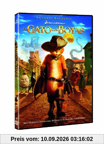 El Gato Con Botas (Import Dvd) (2012) Banderas; Antonio; Hayek; Salma; Miller,