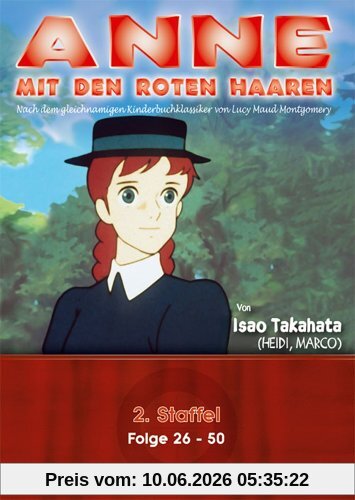 Anne mit den roten Haaren - 2. Staffel, Folge 26-50 [4 DVDs]