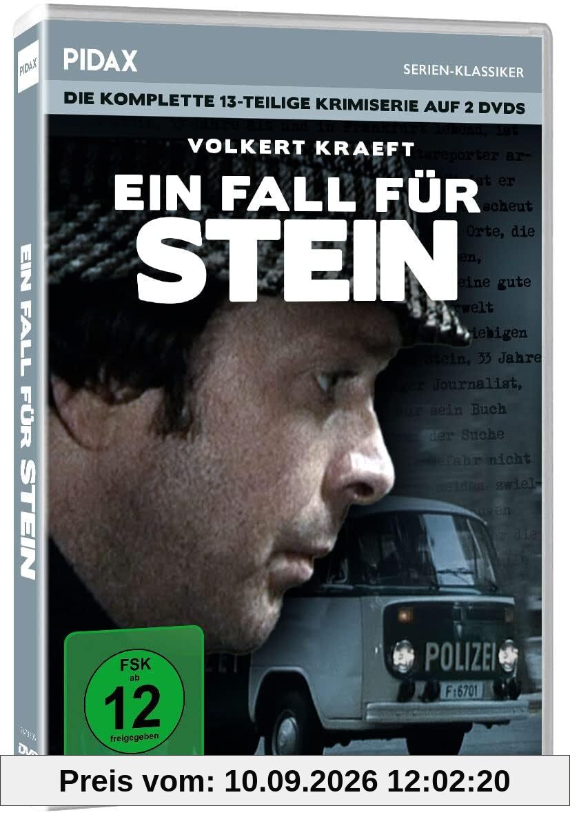 Ein Fall für Stein / Die komplette 13-teilige Krimiserie mit Starbesetzung (Pidax Serien-Klassiker) [2 DVDs]